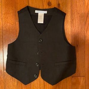 Janie and Jack baby boy vest 18-24m